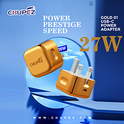 CHUPEZ gold-01 luxury charger for iPhones